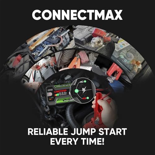 LOKITHOR J1350 PRO LiFePO4 1350 Amp Jump Starter and JA400 1750 Amp 12 Volt Battery Jump Starter with 150PSI Air Compressor
