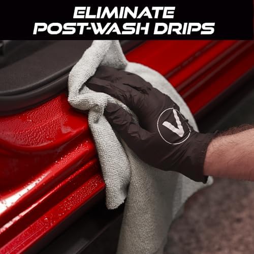 VIKING Utility and Drying Microfiber Towels for Cars 24 x 24 Inch, 12 Pack