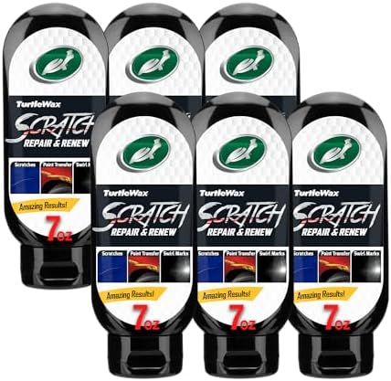 Turtle Wax Scratch Repair & Renew, Car Scratch Remover, 7 oz. (Pack of 3)