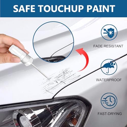 Solid Black (PBSB) Touch Up Paint for Tesla-Exact Match 2 in 1 touchup Paint Pen for Chips and Nicks Repair Car Paint Scratch Repair