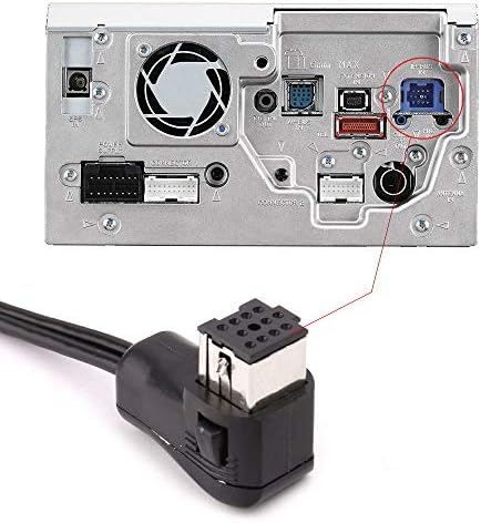 YuYue Bluetooth 5.0 Module, 11 Pin IP-Bus Plug Cable AUX Adapter for Pioneer DEH-P88RS Audio Music Receiver