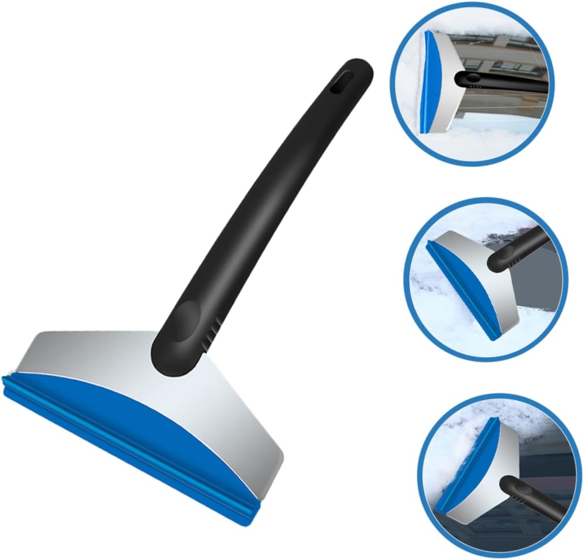 Durable Snow Shovel and Ice Scraper for Windshield Snow Removal Portable Car Accessory Trucks and Suvs