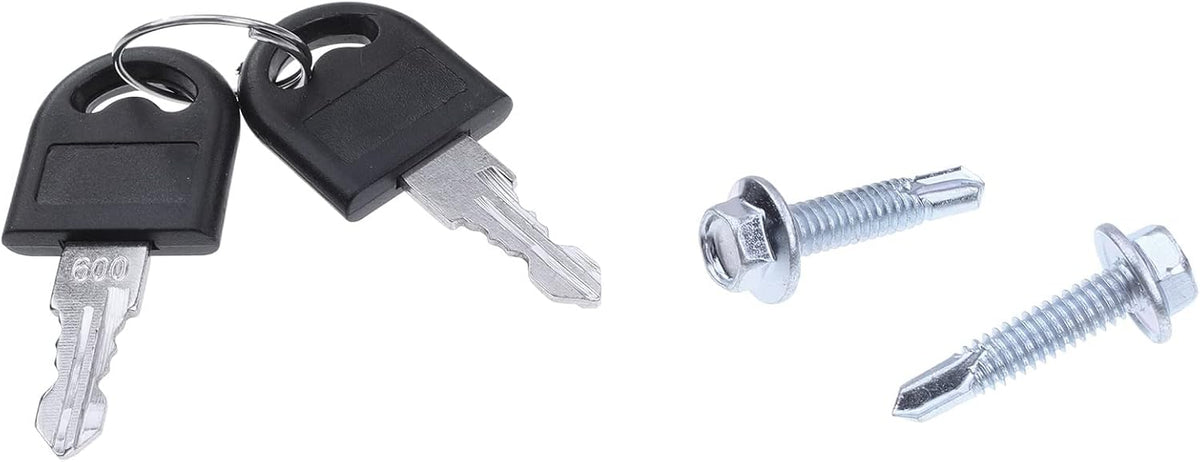 A-Premium Center Console Safe Box with 2 Keys Compatible with Ford