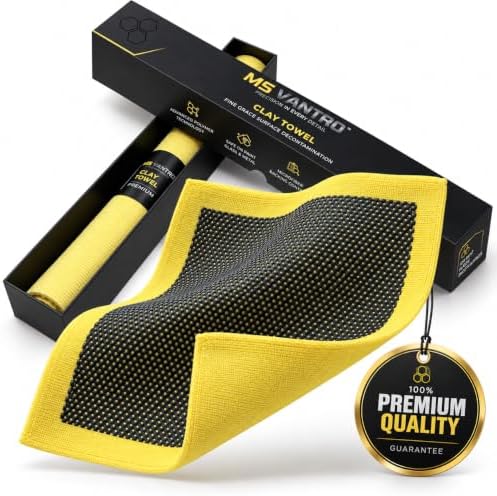 Premium Microfiber Clay Towel for Car Detailing 12 x 12 in