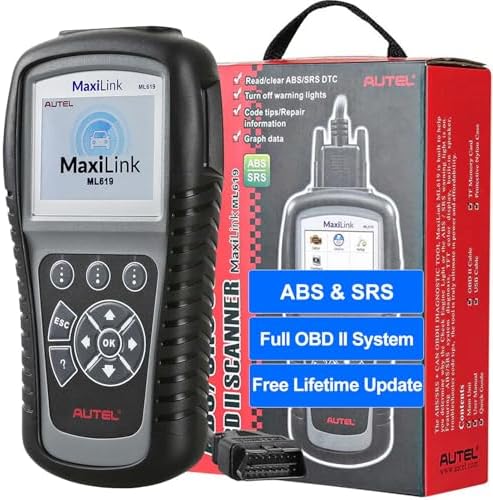 Autel MaxiLink ML619 ABS SRS OBD2 Diagnostic Code Reader