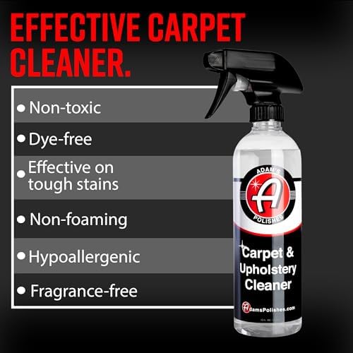 Adam's Polishes Carpet Drill Brush Combo - A Cleaning Tool Attachment For Scrubbing/Cleaning Carpet, Upholstery, Leather Seats & Chairs, Floor Mats, Trunk, Furniture, Interior Boat, RV & Accessories