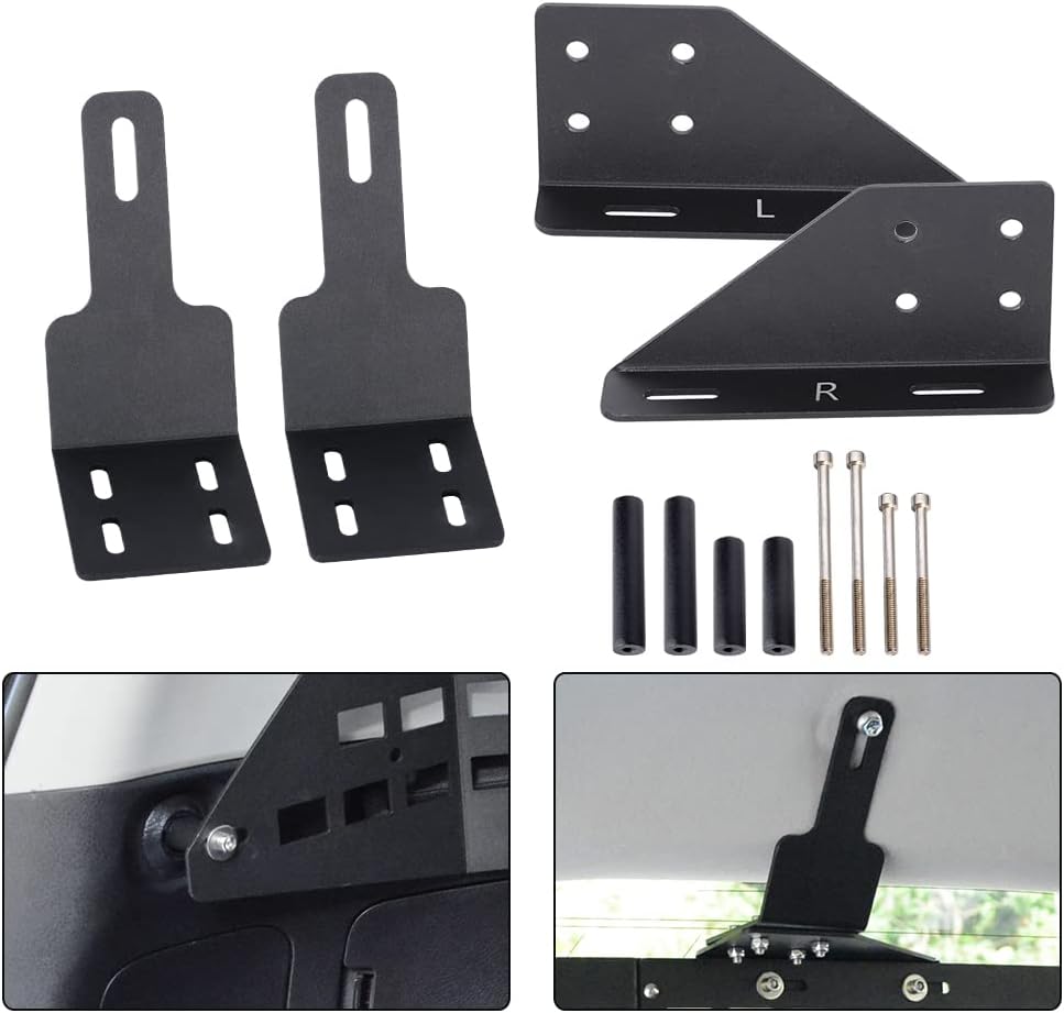 MAIKER Rear Window Molle Panel Modular Storage Panel System with 4 Storage Bag and 10 Fastening Tape for Toyota 4Runner 2010-2023
