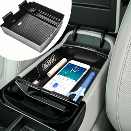 HGWEI Center Console Organizer for 2025 2026 Hyundai Tucson Limited/Hybrid