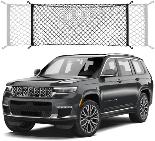Cargo Net for Jeep Grand Cherokee & L Car SUV Trunk Rear Tailgate Netting