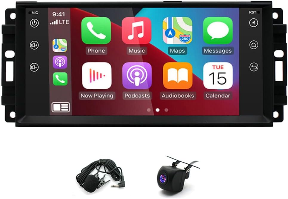 7Inch Car Stereo Radio Compatible for Epica 2006-2011, 2 Din Android 13 Touch Screen with Built-in CarPlay Android Auto GPS Navigation Support FM/SWC/Bluetooth/Rear Camera