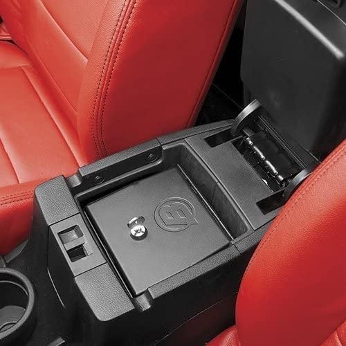 Bestop Center Console Lock Box 4264301 for Jeep Wrangler JK 2011-2018