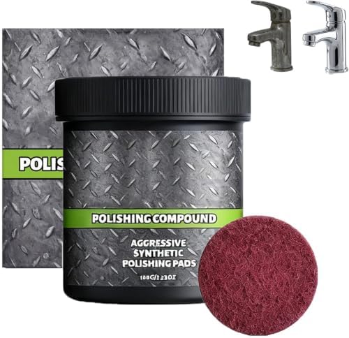2026 New All-in-One Surface Restoration Polish with Pad,Restores Shine and Leaves Protective Coating,Multi-Surface Scratch Remover for Metal,Stone & Wood.(3 pcs)