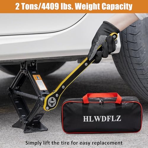 Roadside Emergency Kit with Scissor Jack for Car Safety Kit Emergency Roadside Kit for Car