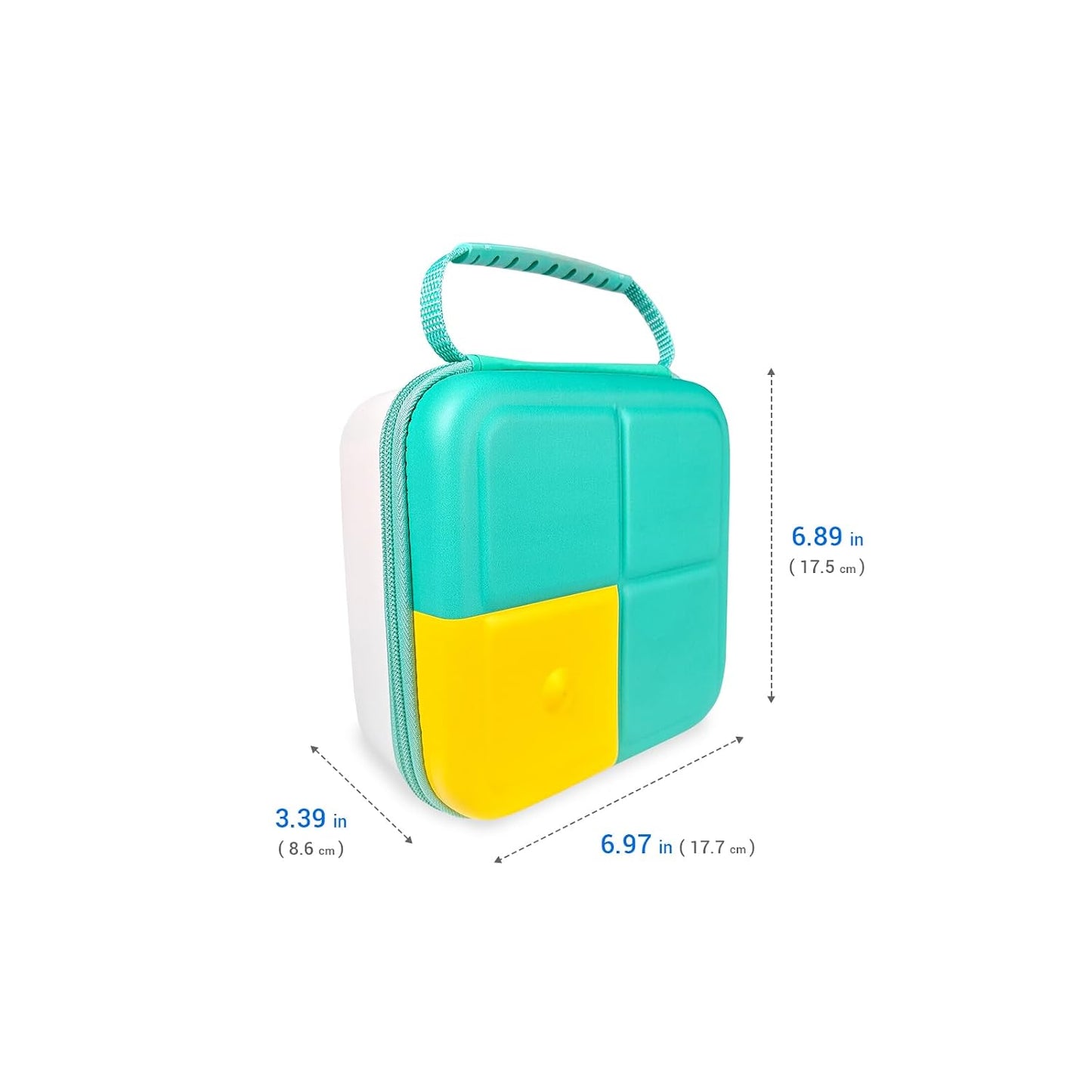 JOYTORN Hard Travel Carrying Case Compatible with Nex Playground Active Play System Console, Portable Storage Bag with Dedicated Compartments for Remote, Adapter and Base Accessories