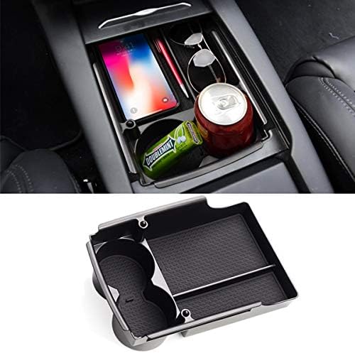 Jaronx Compatible with Tesla Model X/S Center Console Organizer 2016-2021