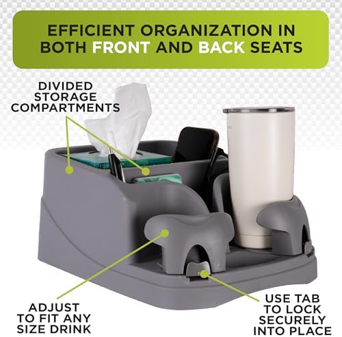 GO GEAR SC-CHA Console, Charcoal, Includes Storage for CDs, Pens and Coins