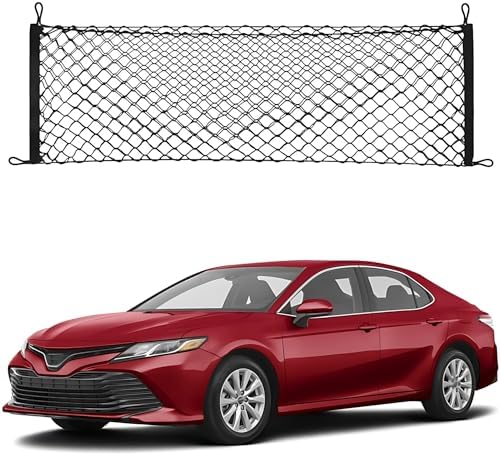 Tailgate Trunk Cargo Net Compatible with 2018 2019 2020 2021 2022 2023 2024 2025 2026 Toyota Camry