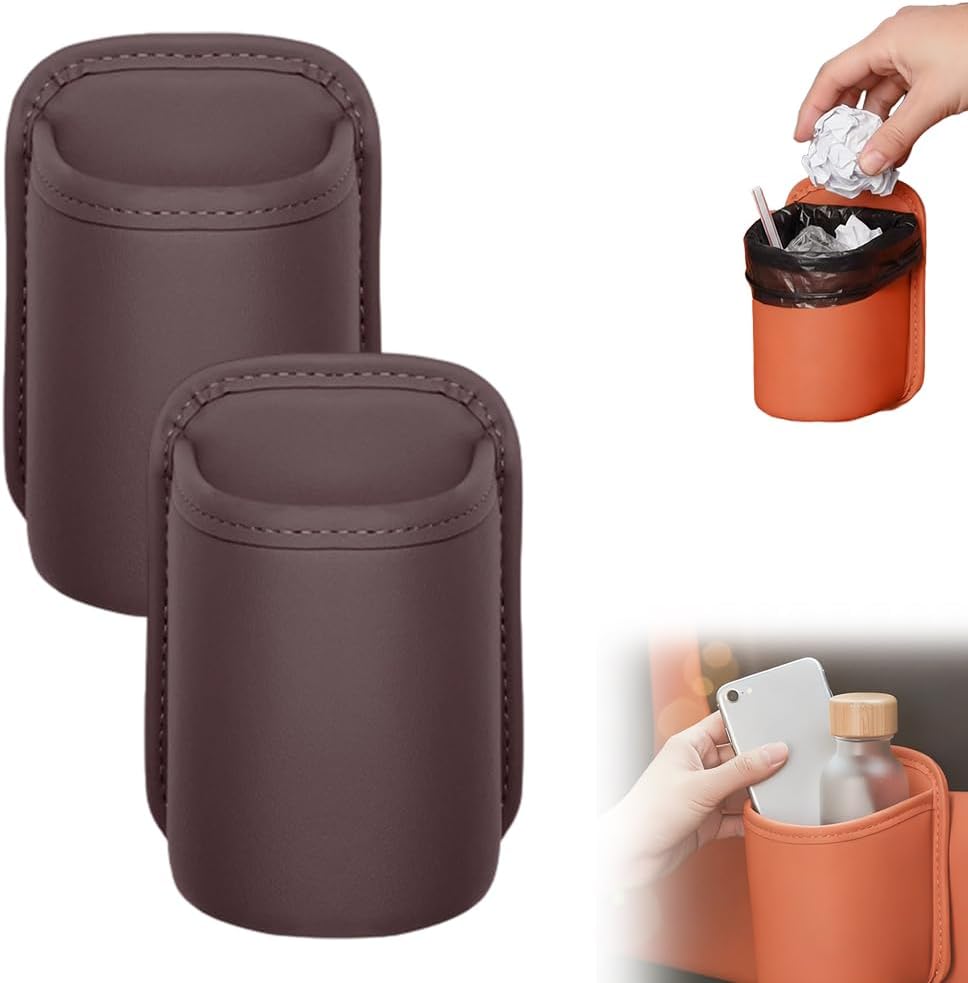 Car Door Cup Holder, Clip On Drink Holder Vehicle Door Storage Organizer (Black)
