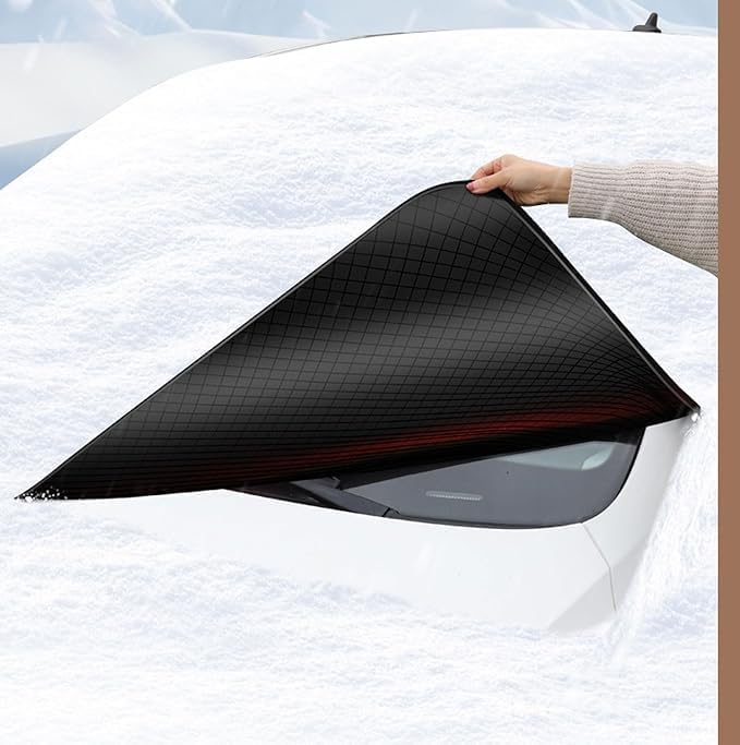 Snow Windshield Car Cover for Toyota Venza (2008 2009 2010 2011 2012 2013 2014 2015 2016 2017 2018 2019 2020 2021 2022 2023 2024), Windshield Front Window Cover Frost Ice Snow Car Accessories