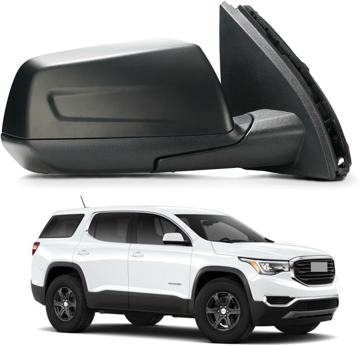 Right Side Mirror for 2017-2019 GMC Acadia Heated Blind Spot Memory