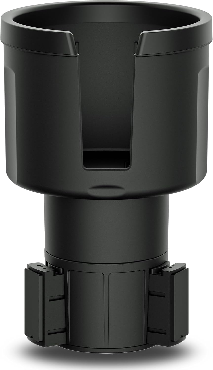 Swigzy Car Cup Holder Expander, Water Bottle Adapter Extender Insert, Black