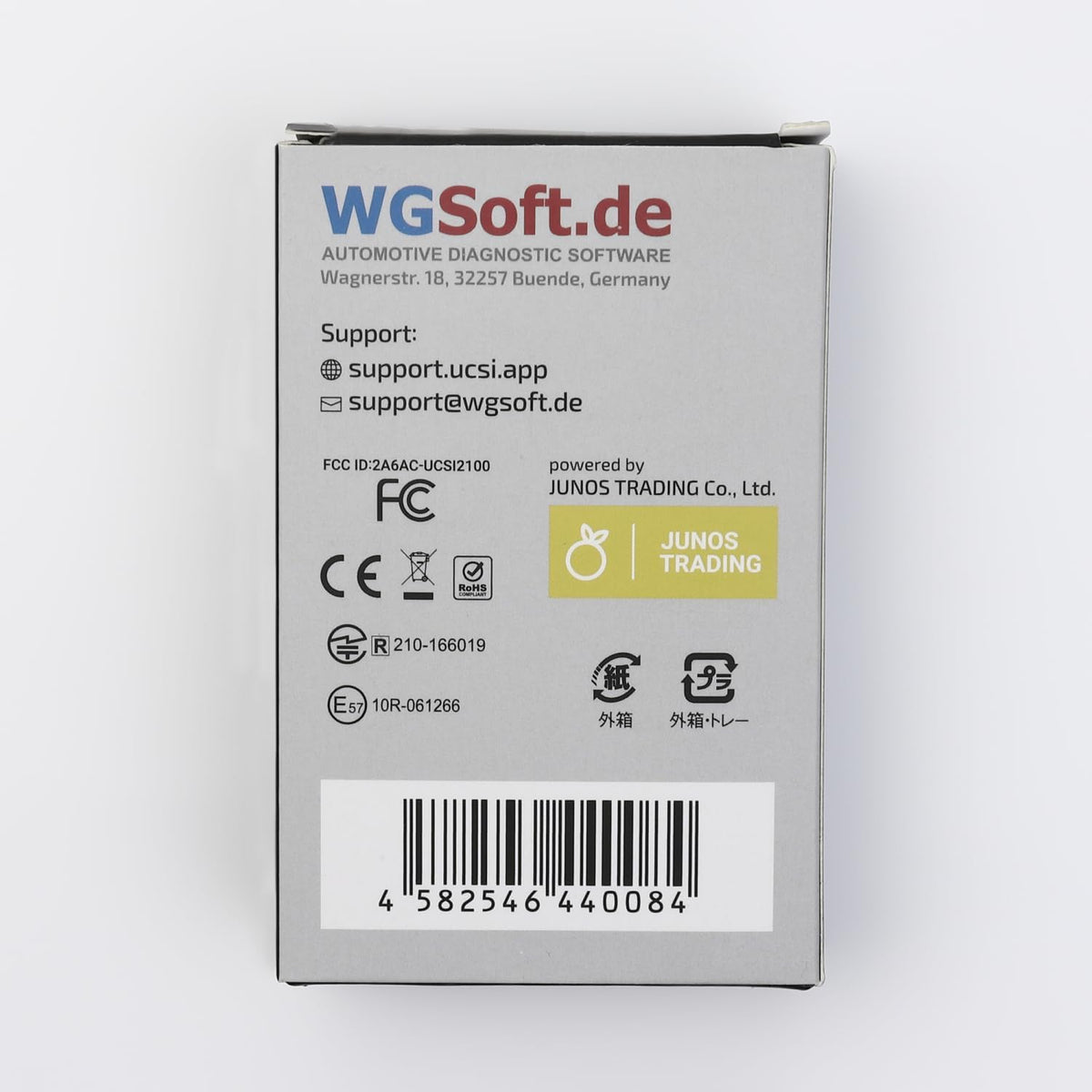 UniCarScan UCSI-2100 OBD2 Bluetooth 4.0 Scanner for BimmerCode & MotoScan, Works with iOS, Android & Windows