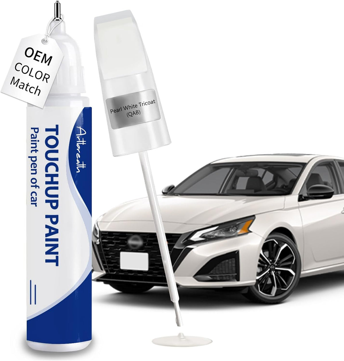 Brilliant Silver K23 Touch Up Paint for Nissan OEM Color Match