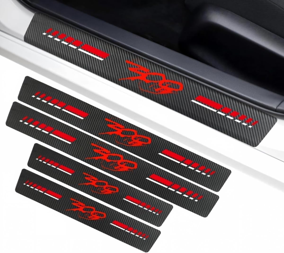 4PCS Car Door Edge Guards, Scratch Protector for All BMW