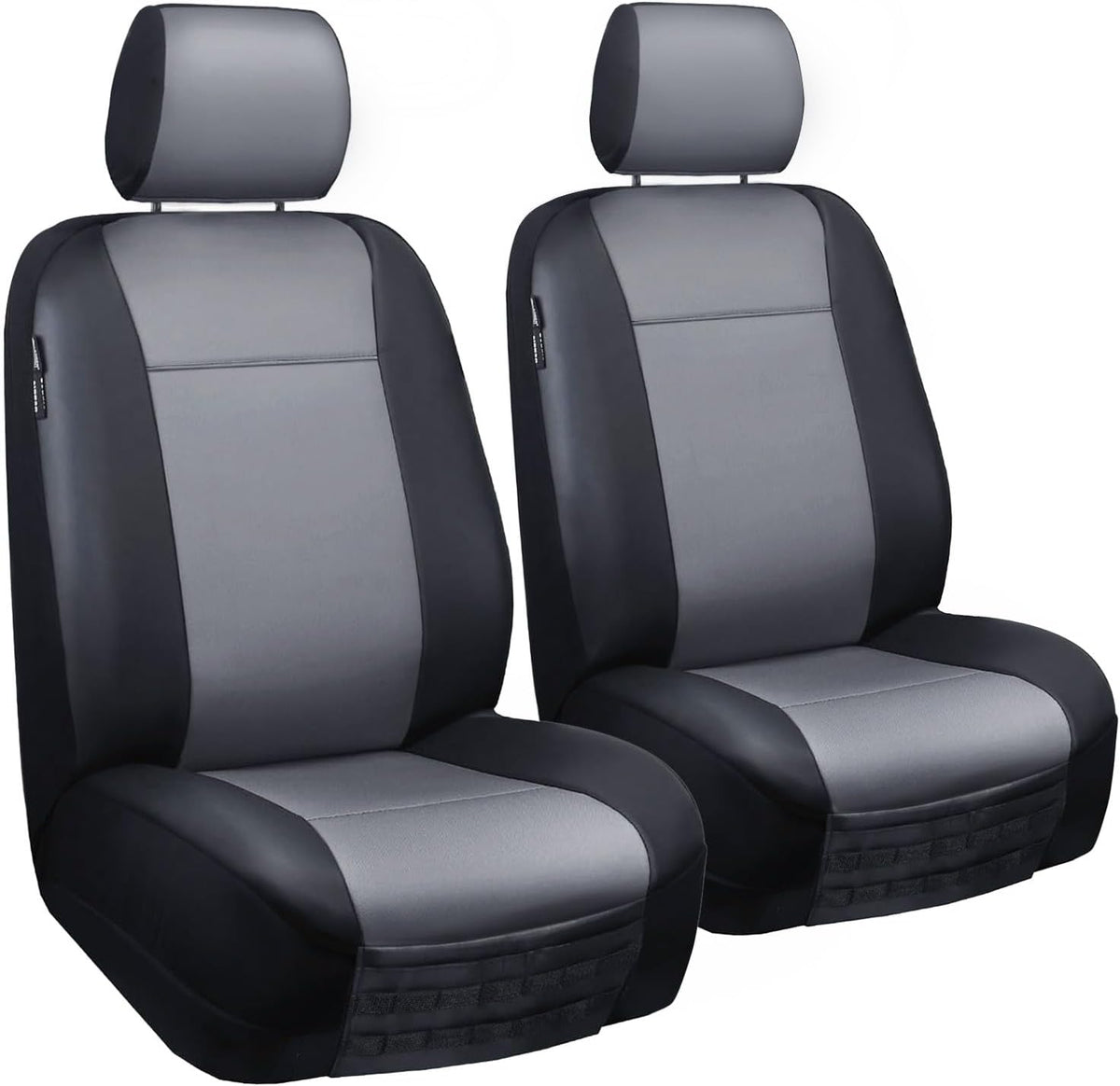 LPI Truck Maverick Heavy Duty Front Seat Covers, Grey 2PCS, for Pickup/SUV