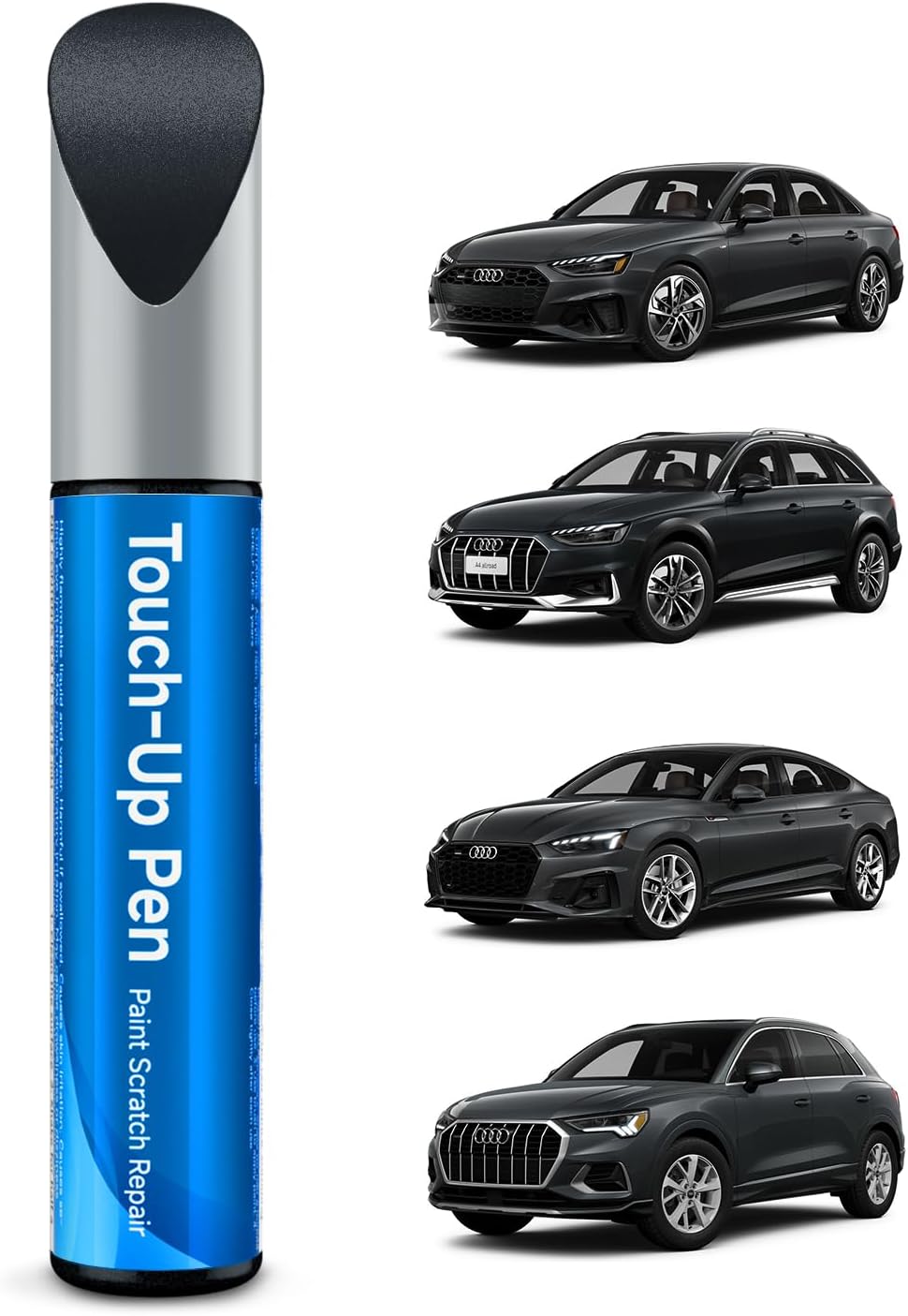 LX5H/2D Navarra Blue Metallic Touch Up Paint Compatible With Audi Exact Match Car Paint Pen Scratch Repair