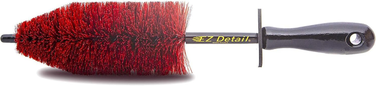 EZ Detail Brush Little - Wheel Rim Cleaner for Cars, Bike, Trucks, Motorcycle, and Other Vehicles. Non-Scratch Auto Detailing Tool, Easily reaches Nook and Crannies