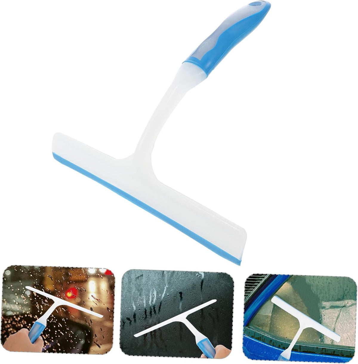 Plastic Squeegee Window Cleaning Tool Car Windshield Wiper for Clean Multi Use Vehicle Interior Cleaner Durable and Scratch Design
