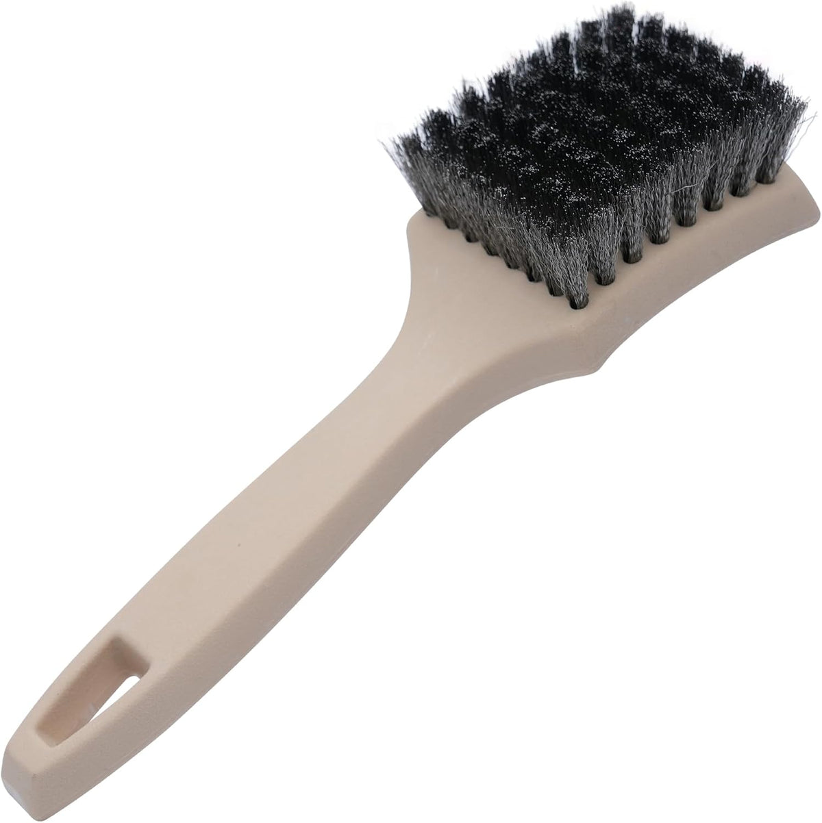 Nanoskin Deep Clean Scrub Brush for Carpet Mats, Black, 8.5"