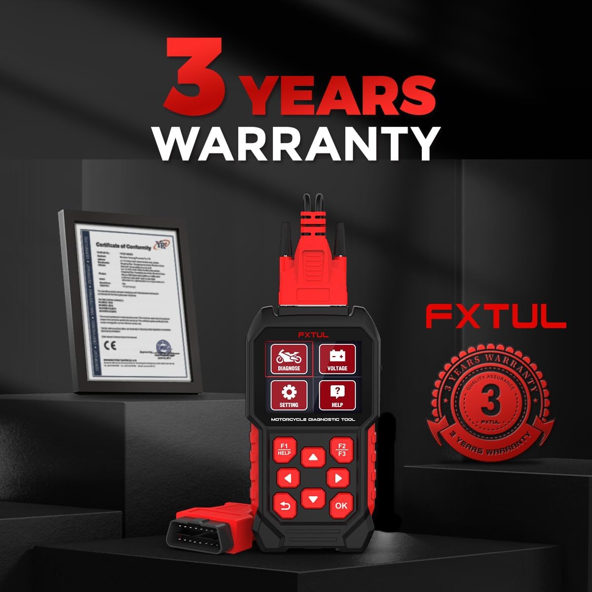 M4 for BMW Motorcycle Diagnostic Tool for BMW 10-Pin OBD2 Scanner