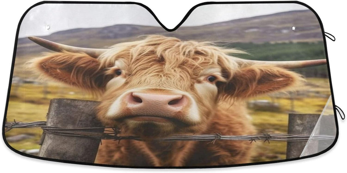 Japanese Wave Car Windshield Sun Shade Front Window Folding Auto Sunshade Anti-UV Rays Sun Visor Shade for Car Truck SUV