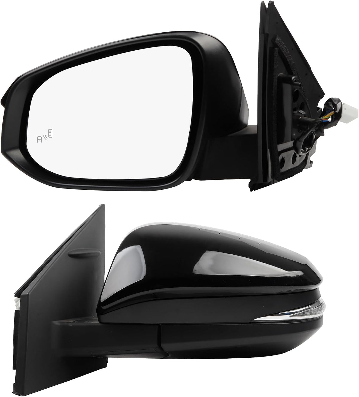 Dasbecan Right Passenger Side Mirror Compatible with Toyota RAV4 2015-2018