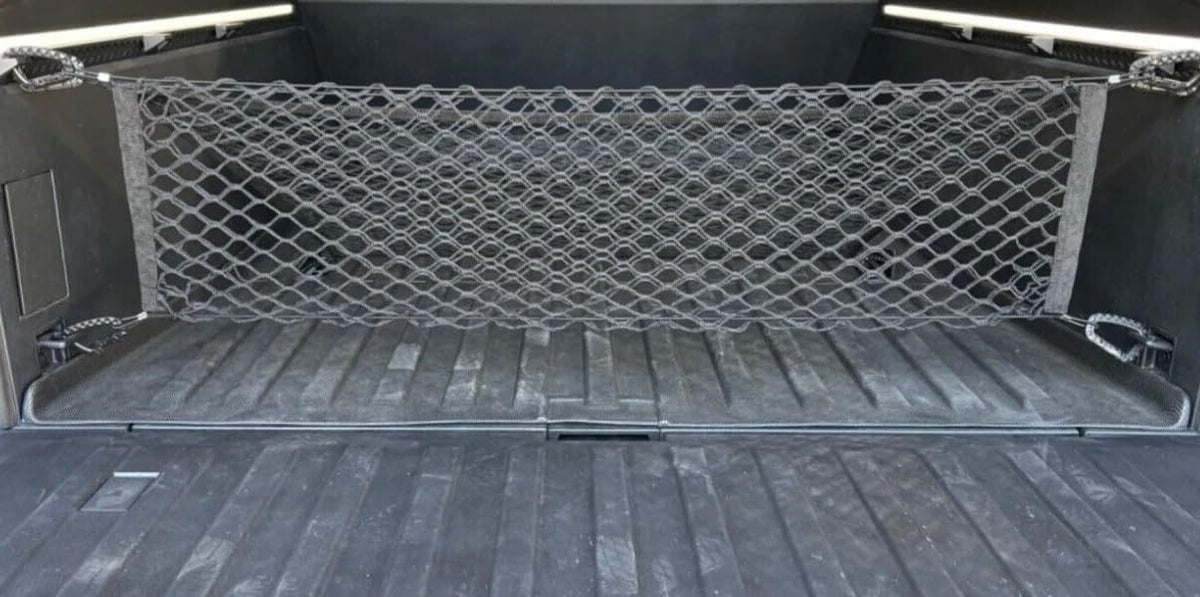 Trunk Bed Cargo Net for GMC Hummer EV Pickup 2022-2026 – Envelope Style Cargo Net for Pickup–Premium Mesh Car Trunk Organizer Vehicle Carrier Storage–Compatible with Hummer EV