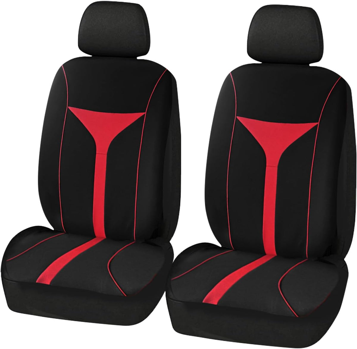 2 Pack Universal Car Seat Cover with Breathable Mesh Backrest,Comfortable Car Seat Protector with Foam Padding and Retaining Buckle,Highly Elastic Car Seat Covers Full Set (Mint)