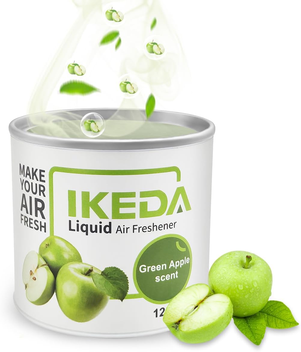 Car Air Freshener: Vanilla Scents | Car Fresheners | Strong Fragrance | Smoke Smell Remover | Liquid Cans Freshener | For Auto Home | 120g | 1 pack