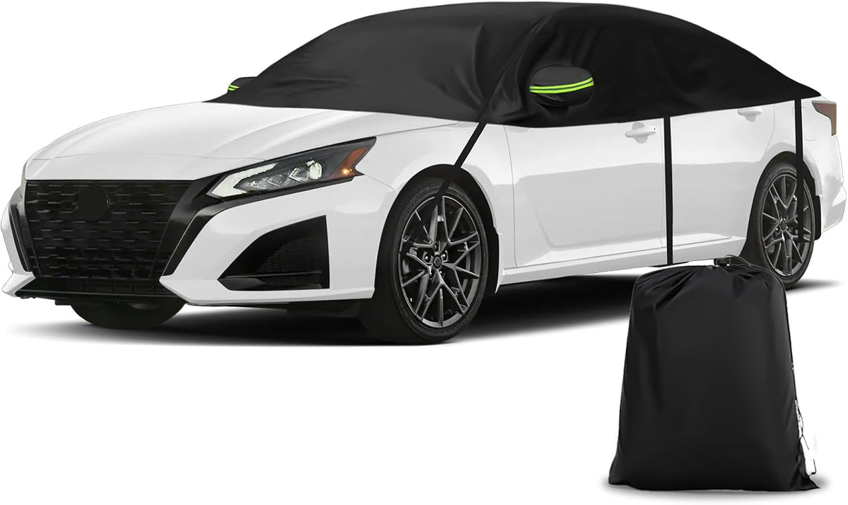Half Car Cover Compatible with Chevrolet Camaro 2010-2023