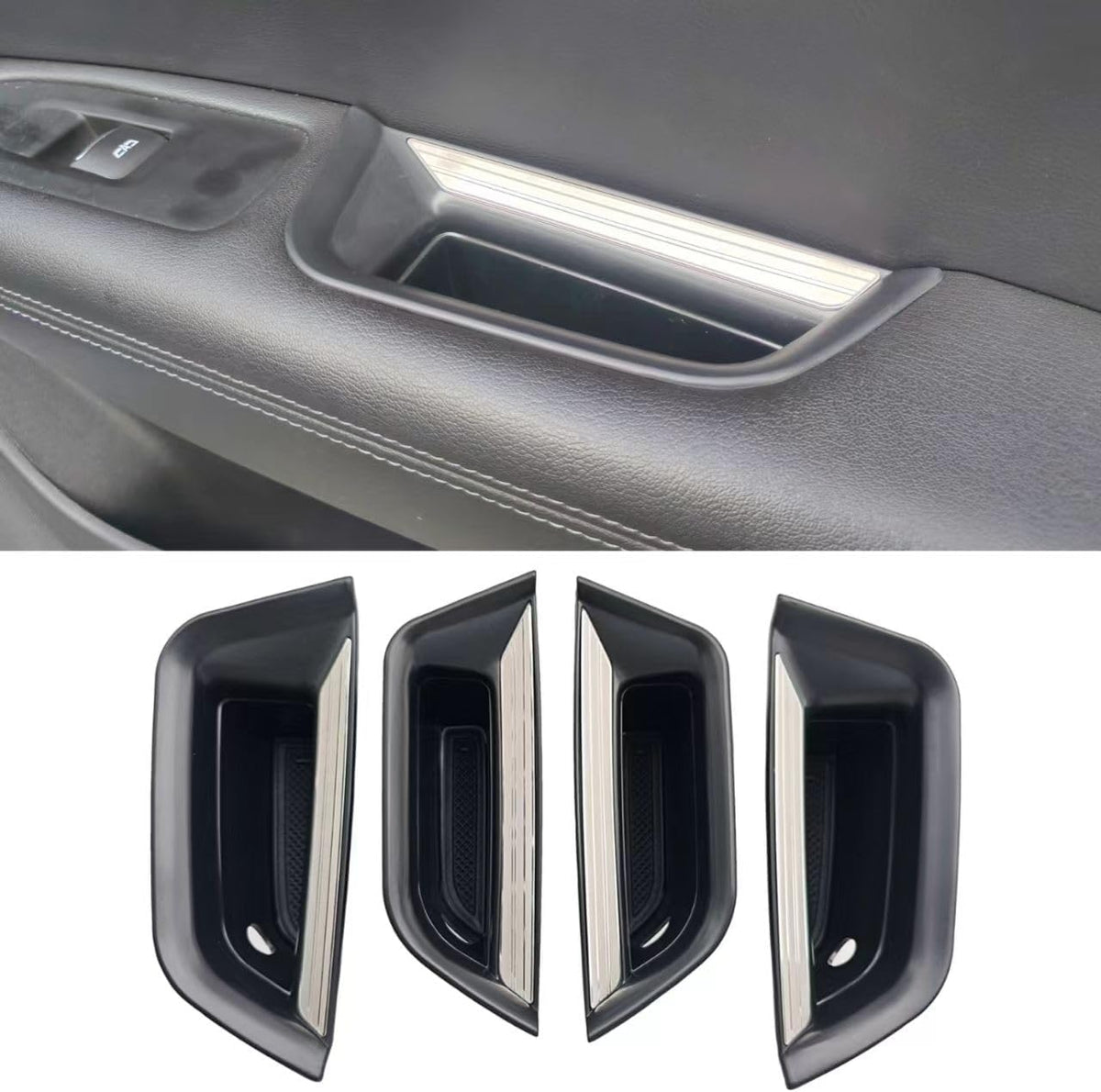 YFJYVJC Front Door Handle Pocket Organizer For Cadillac XT5 2017-2025