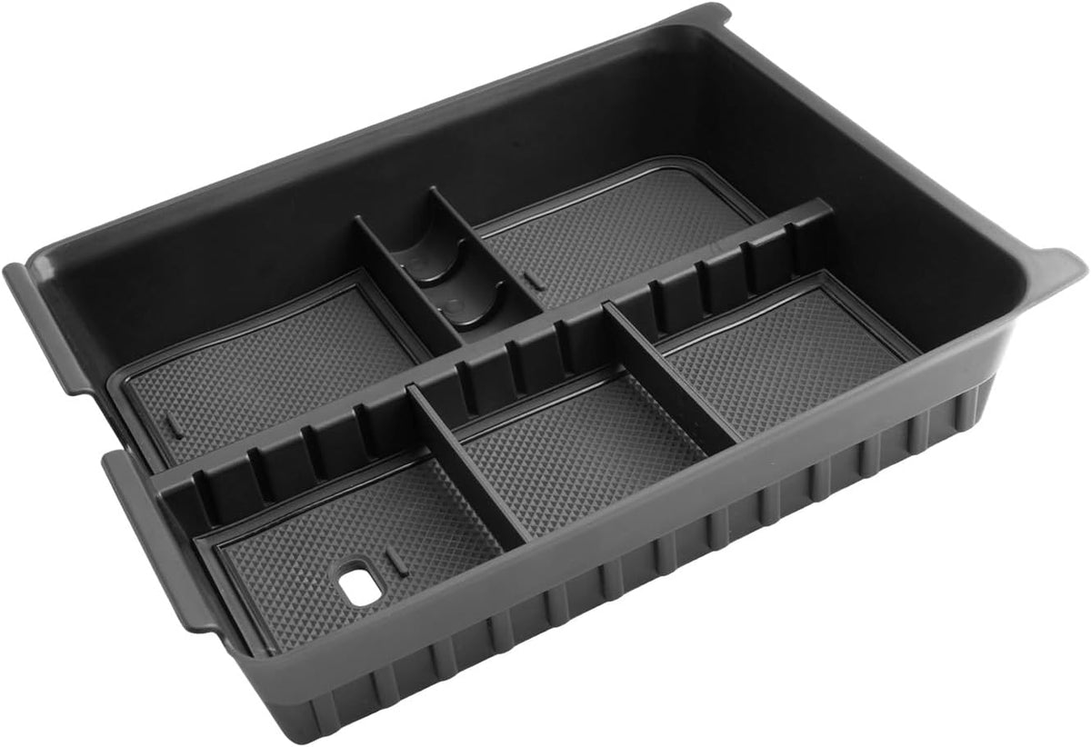 LFOTPP Center Console Organizer Tray for 2026 Honda Passport (RTL/TrailSport), ABS Armrest Storage Box Insert, Non-Slip Waterproof Car Accessories,Adjustable Design