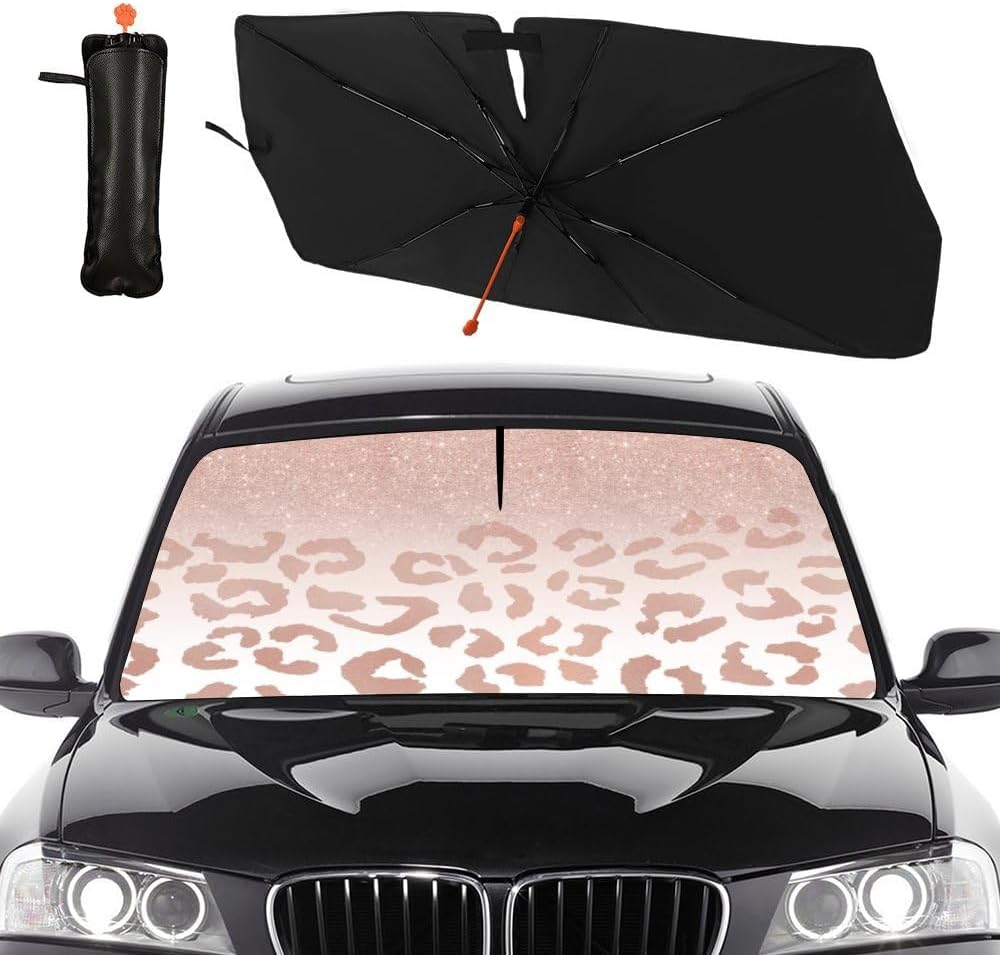 Socira Car Windshield Sun Shade Umbrella Sunshade for Car Windshield