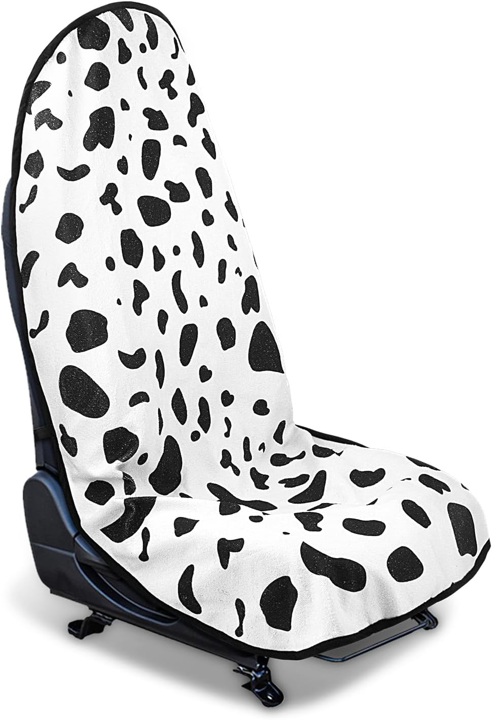 Waterproof Sweating Car Seat Cover for Post Gym Workout, Running, Swimming, Beach and Hiking, Universal Fit Non-Slip Bucket Seat Protector for Cars SUV Trucks, Machine Washable (Dinosaur)