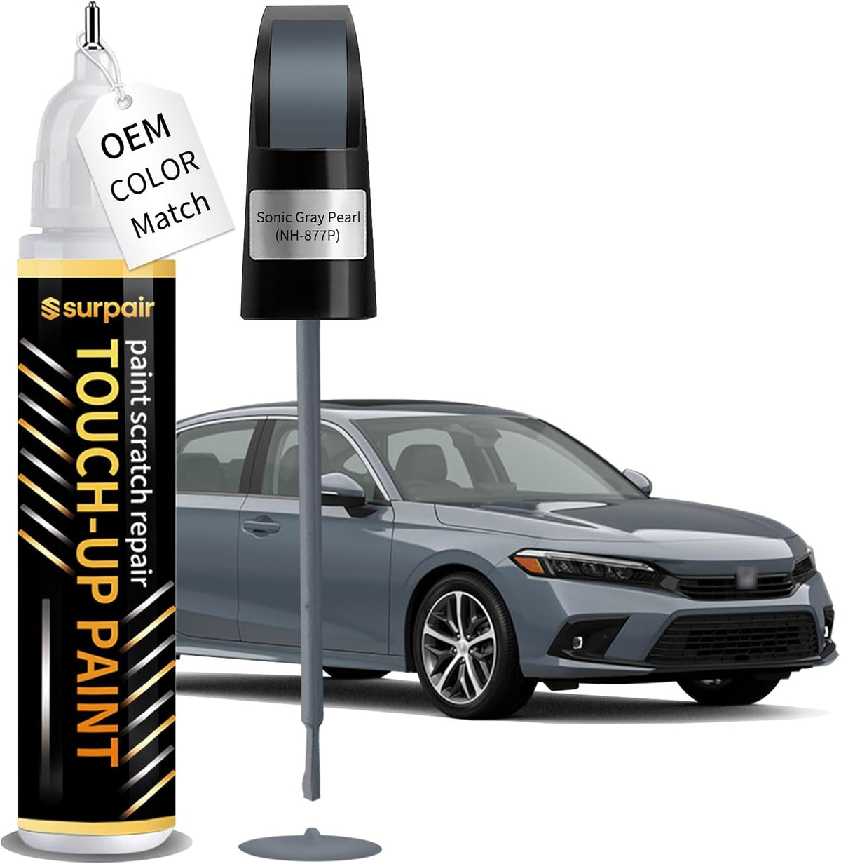 Crystal Black Pearl NH-731P Touch up Paint for Honda Car Paint Pen