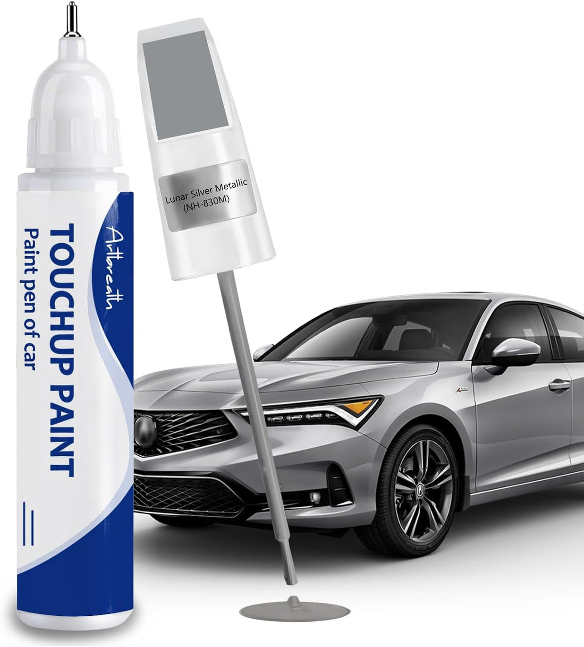 Majestic Black Pearl NH-893P Touch Up Paint for Acura OEM Color Match
