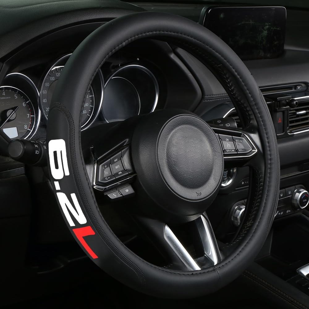 Auto Car Steering Wheel Cover Microfiber Leather Breathable Anti-Slip for Men Women Cross Jesus Christian Blessed Car Accessories