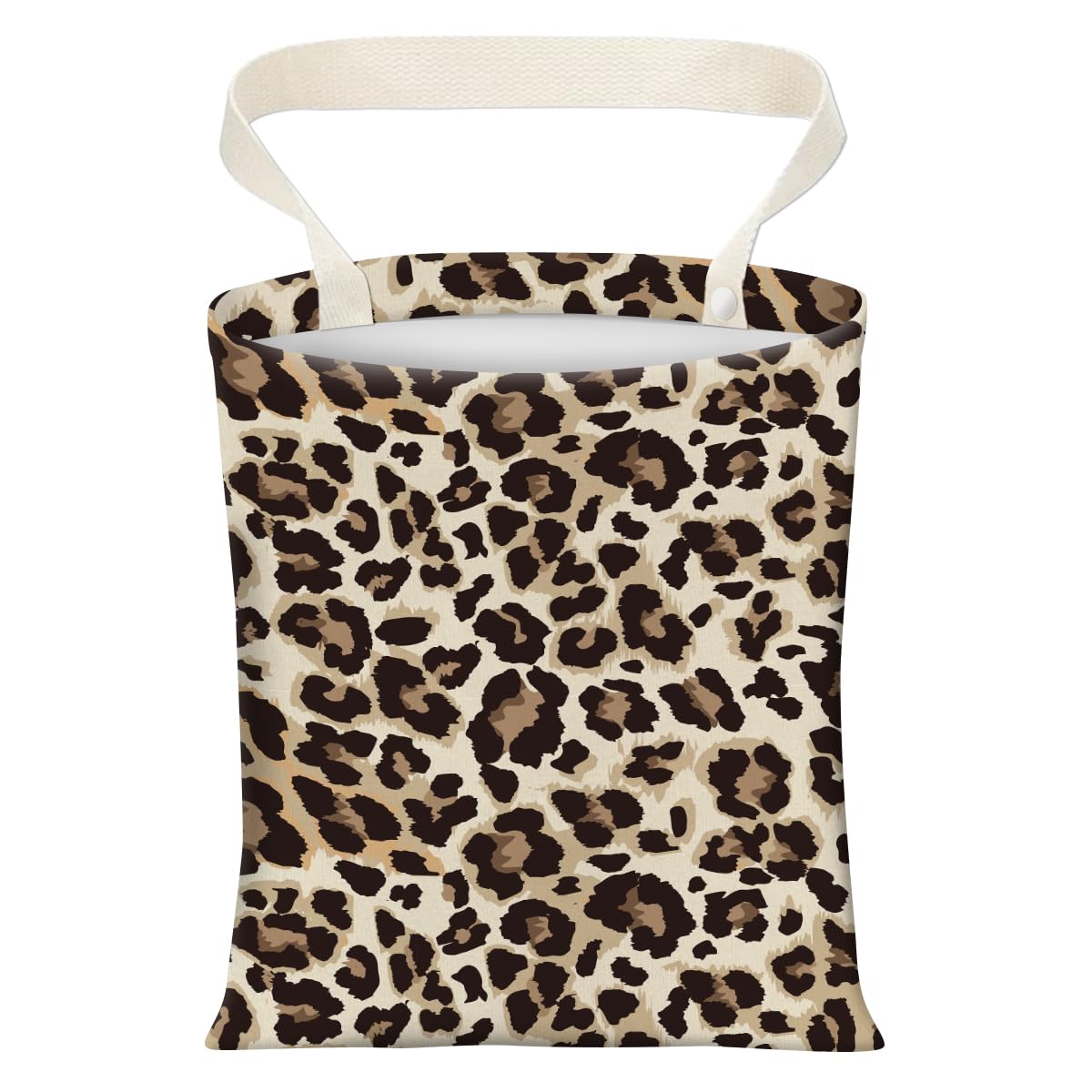Cute Car Trash Can, Hanging Canvas Car Back Seat Organizer and Storage Bag, Funny Car Trash Bag For Travelling, Outdoor American Patriotic Bow