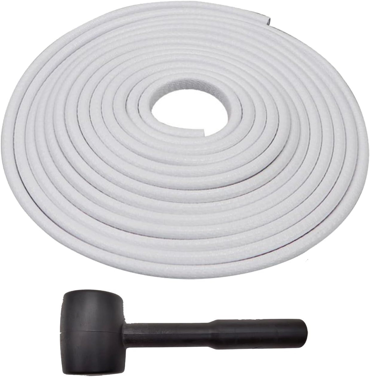 Car Door Edge Guards Gray,32.8ft(10m), with Rubber Mallet