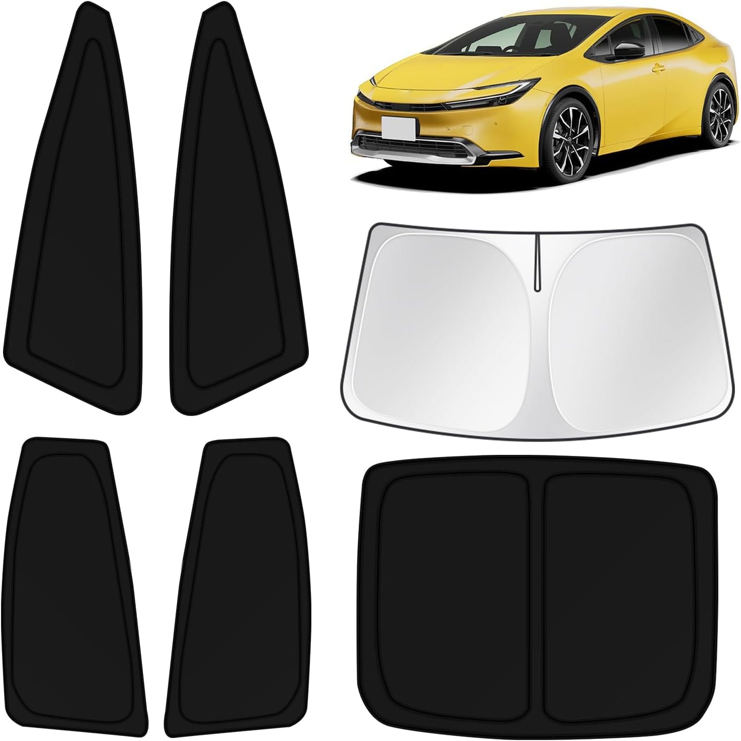 KUST Windshield Sun Shade for Honda Civic 2016-2021 Accessories Sunshade Foldable Window Sun Visor Protector Blocks UV Rays Keep Your Car Cooler